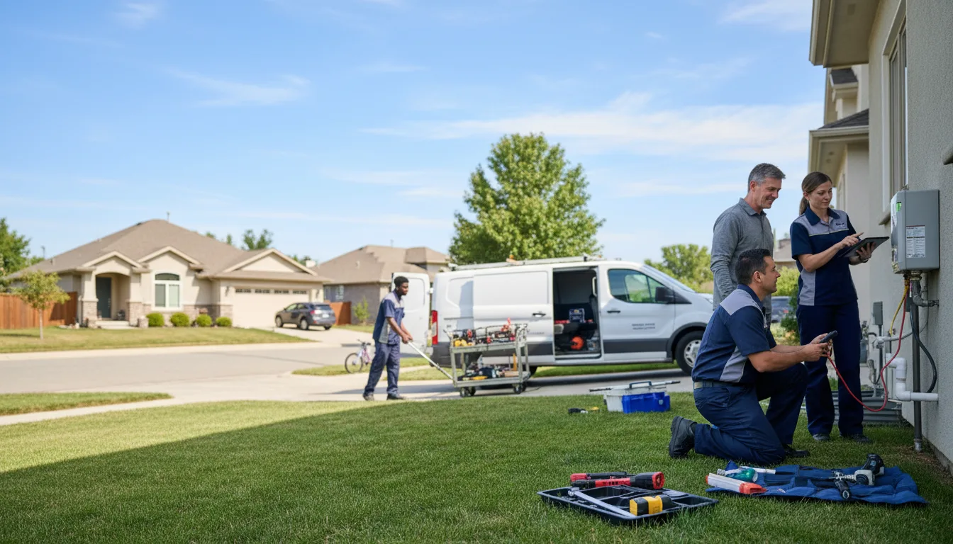 Tankless water heater service in Penfield, PA